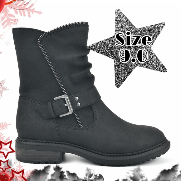 SO Shoes - SO Moto Burmilla Women's Ankle Boots ⭐ NWT  🖤 BNIB 🌹